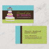 Visitekaartjes met luierCake (Voorkant / Achterkant)