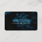 Visitekaartjes met melkwegstelsel (Achterkant)