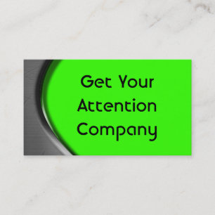 Visitekaartjes met metalen kromme