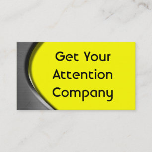 Visitekaartjes met metalen kromme