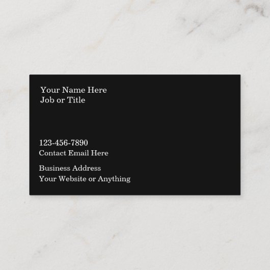 Visitekaartjes met metallische stijl van classstaa (Achterkant)