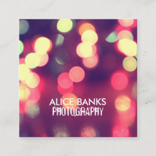 Visitekaartjes met mondlicht