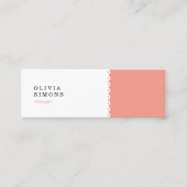 visitekaartjes met patroon (Voorkant)