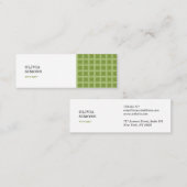 Visitekaartjes met patroon (Voorkant / Achterkant)