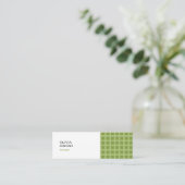 Visitekaartjes met patroon (Staand voorkant)