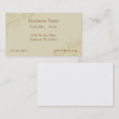 Visitekaartjes met perkamentrol (Voorkant / Achterkant)