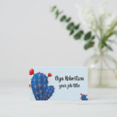 visitekaartjes met schattige kisten (Staand voorkant)