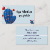 visitekaartjes met schattige kisten (Voorkant / Achterkant)