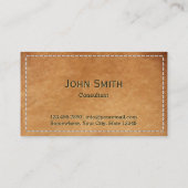 Visitekaartjes met schuine poten (Achterkant)