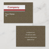 Visitekaartjes met speciale effecten (Voorkant / Achterkant)