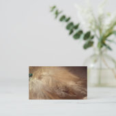 Visitekaartjes met stammenstammen van de faerwing (Staand voorkant)