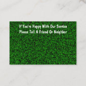 Visitekaartjes met twee zijden (Achterkant)