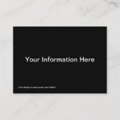 Visitekaartjes met vier Aces (Achterkant)