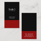 visitekaartjes - Modern 1 (Voorkant / Achterkant)