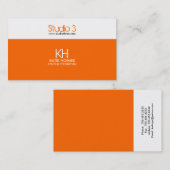 visitekaartjes - Modern 2 horizontaal (Voorkant / Achterkant)