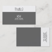 visitekaartjes - Modern 2 horizontaal (Voorkant / Achterkant)