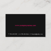 visitekaartjes - Modern 3 (Achterkant)