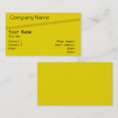 visitekaartjes Modern Yellow Sjablonen Company (Voorkant / Achterkant)