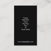 visitekaartjes - Moderne trio (Achterkant)