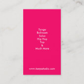 visitekaartjes - Moderne trio (Achterkant)