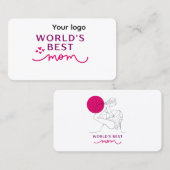 Visitekaartjes moeder best (Voorkant / Achterkant)