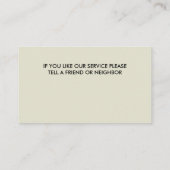 VISITEKAARTJES NIEUW (Achterkant)