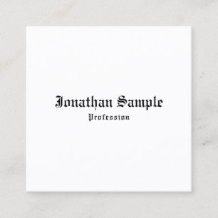 Visitekaartjes nostalgische klassieke Engelse lett