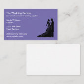 Visitekaartjes ontwerp Sjabloon voor weddenschap (Voorkant / Achterkant)