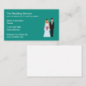 Visitekaartjes ontwerp Sjabloon voor weddenschap (Voorkant / Achterkant)