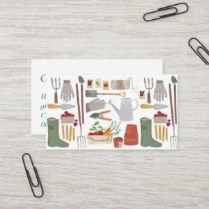 Visitekaartjes - Ontwerp van tuinbouwwerktuigen