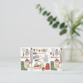 Visitekaartjes - Ontwerp van tuinbouwwerktuigen (Staand voorkant)