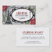 Visitekaartjes  ontwerper (Voorkant / Achterkant)