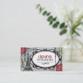 Visitekaartjes  ontwerper (Staand voorkant)