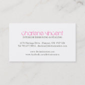 Visitekaartjes ontwerper (Achterkant)