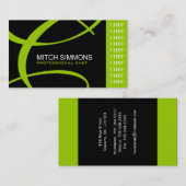 Visitekaartjes op de kaak (Voorkant / Achterkant)