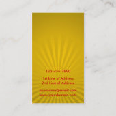 Visitekaartjes op Siciliaanse eilanden (Achterkant)