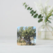 Visitekaartjes oude boomontwerpstijl (Staand voorkant)