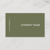 Visitekaartjes Oude Sjabloon (Voorkant)