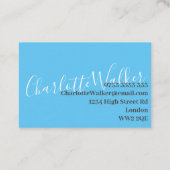 Visitekaartjes - Pas de Professional Two Tone aan (Achterkant)