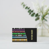 Visitekaartjes Patroonmaker (Staand voorkant)