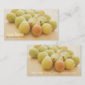 Visitekaartjes peren (Voorkant / Achterkant)