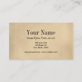 Visitekaartjes Pijl (Achterkant)