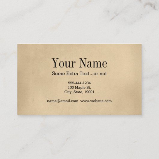 Visitekaartjes Pijl (Achterkant)