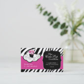 Visitekaartjes Poppen sluiten - Aangepast (Staand voorkant)