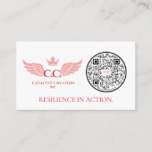 Visitekaartjes QR-code (Voorkant)