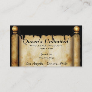 visitekaartjes Regelontwerp