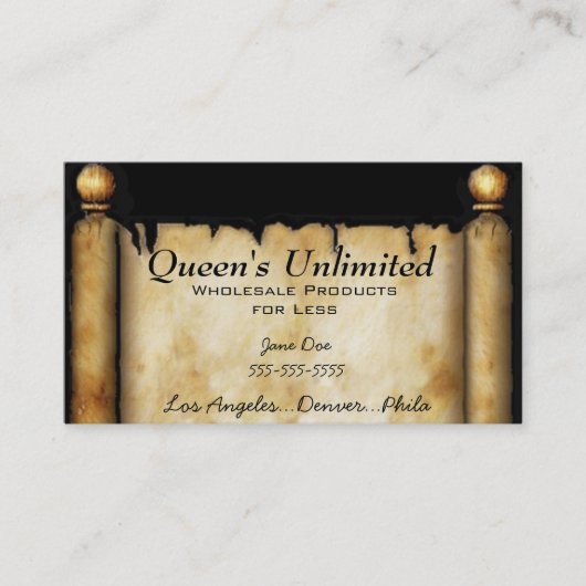 visitekaartjes Regelontwerp (Voorkant)