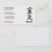 Visitekaartjes Reiki Practitioner (Voorkant / Achterkant)