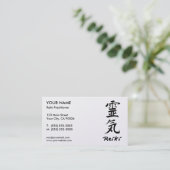 Visitekaartjes Reiki Practitioner (Staand voorkant)