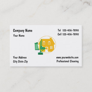 Visitekaartjes reinigen